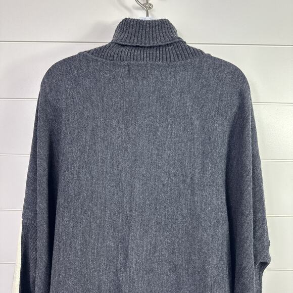 Mersea Oversized Pullover Dolman Sleeve Sweater Gray - One Size Fits Most - Picture 7 of 8